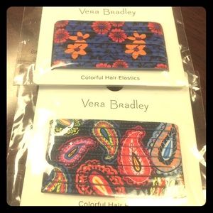 Vera Bradley hair elastics